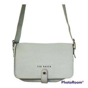 Ted Baker London Markun Leather Adjustable Strap Crossbody Bag Mint Green